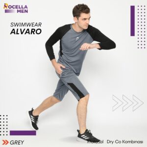 ROCELLA - SWIMWEAR MEN ALVARO GREY