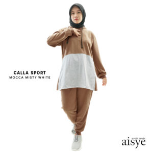 AISYE - CALLA SPORT MOCCA MISTY WHITE