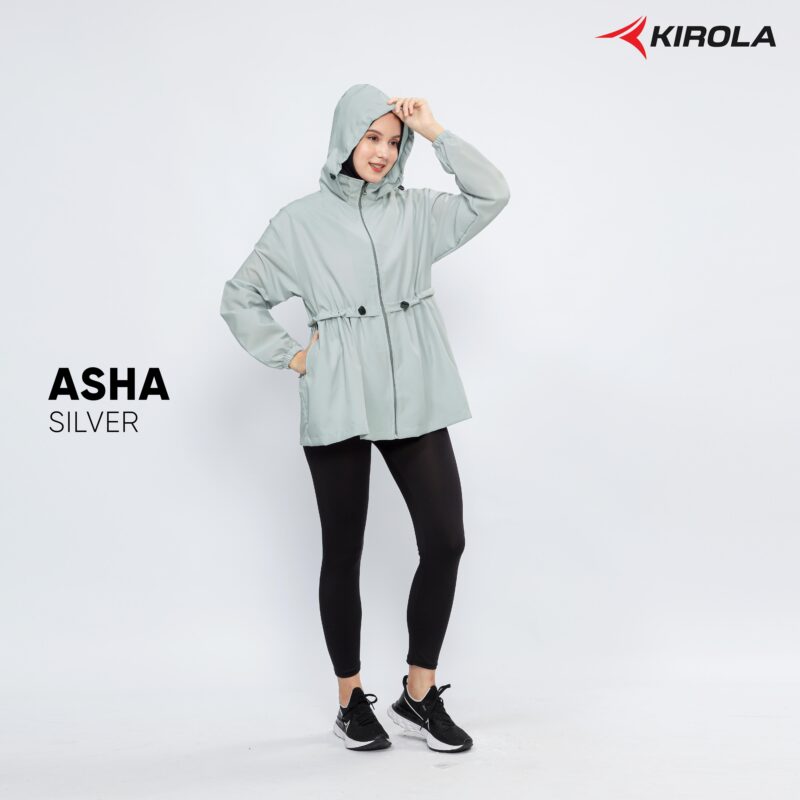 KIROLA - JAKET ASHA SILVER