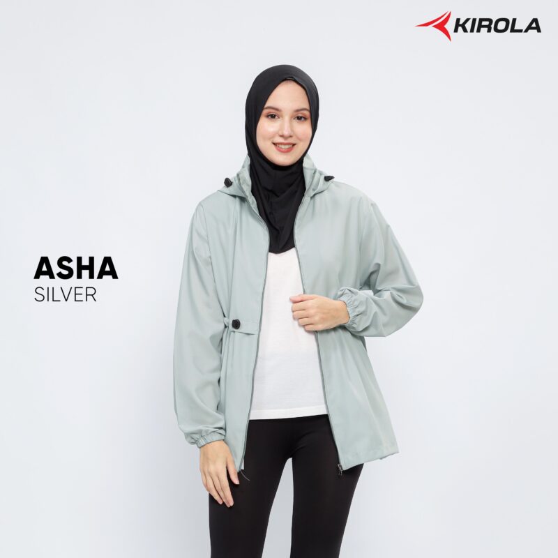 KIROLA - JAKET ASHA SILVER