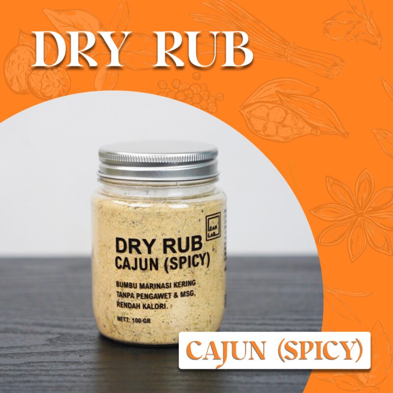 Dry Rub Kombinasi 3 Varian - Ori, Teriyaki, Spicy Bumbu Marinasi Rendah Kalori