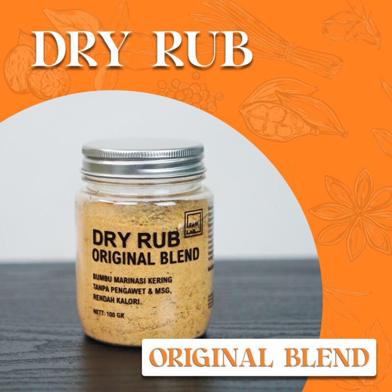 Dry Rub Kombinasi 3 Varian - Ori, Teriyaki, Spicy Bumbu Marinasi Rendah Kalori