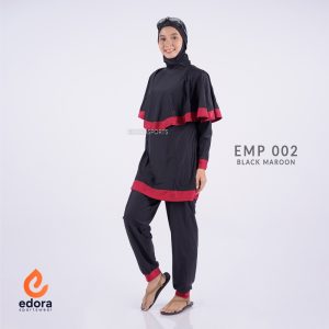 EDORASPORTS - EMP Black Maroon